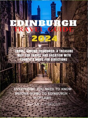 cover image of Edinburgh   travel guide 2024